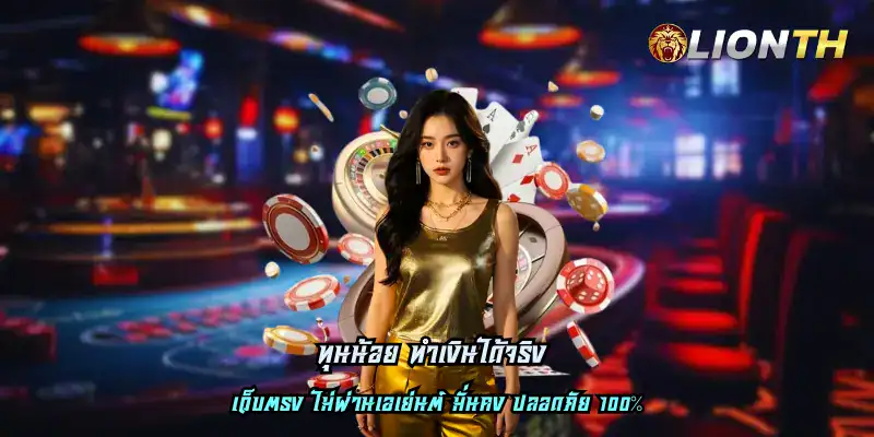 ทุนน้อย ทำเงินได้จริง